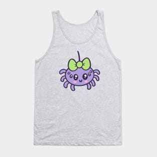 Kawaii Spider Tank Top